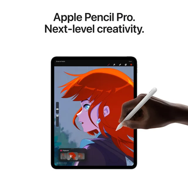 Apple 13" iPad Pro M5 Chip (Standard Glass, 256GB, Wi-Fi Only, Space Black)