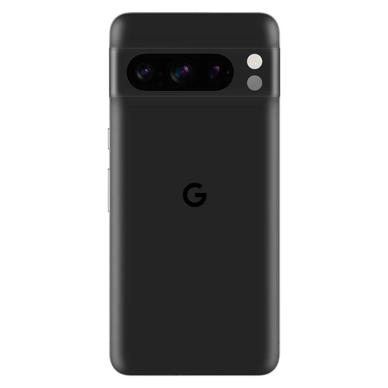 Person holding a Google Pixel 8 Pro with the Super Actua display turned on